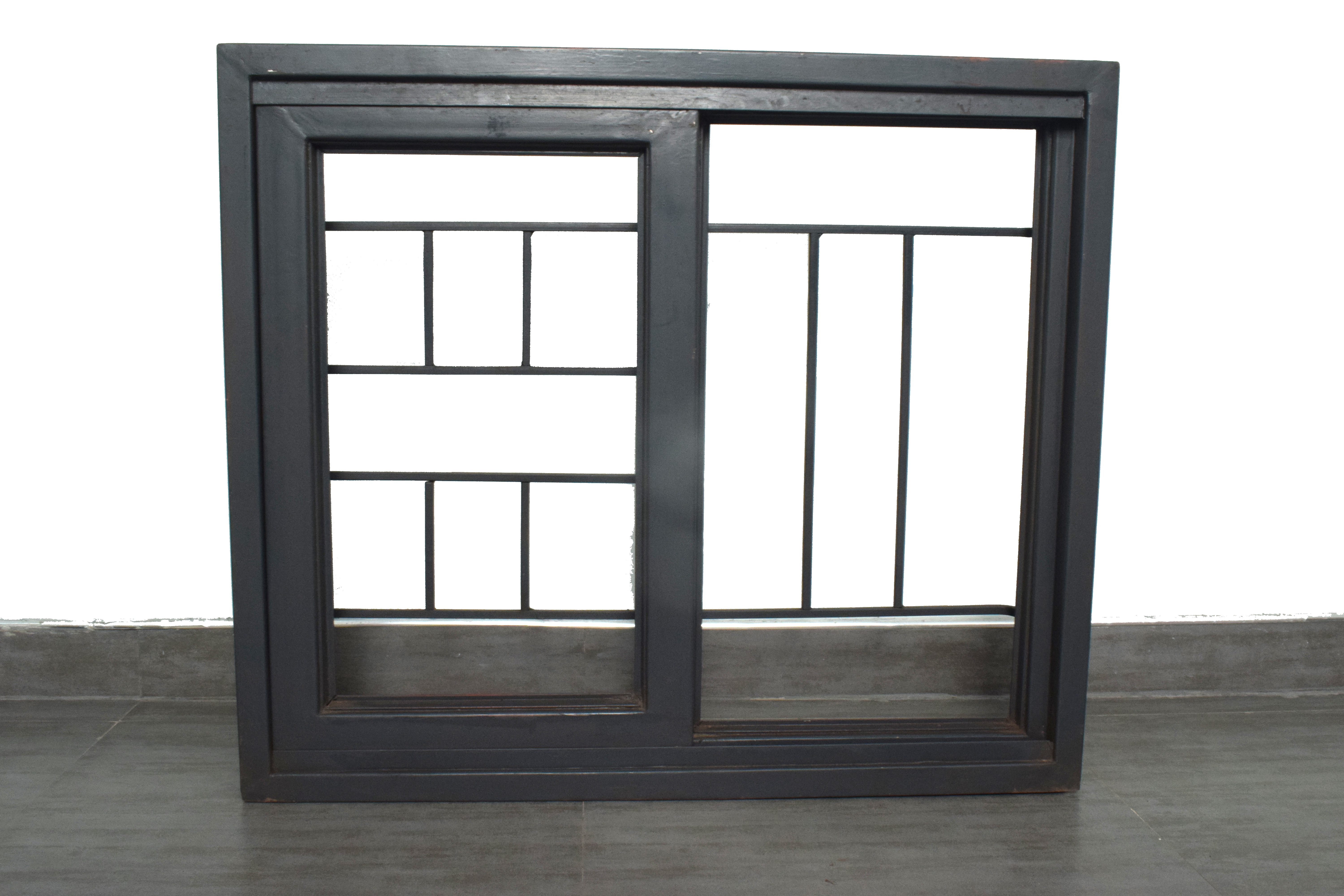 WINDOW FRAME WITH BUGLAR BARS